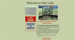 Desktop Screenshot of deer-lake.info